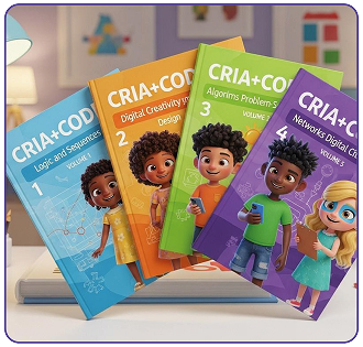 Imagem do material Cria+Code., livros.