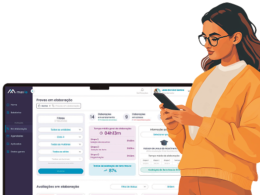 Imagem do App, Maxia Inteligência Artificial (ilustrativa)