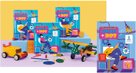 Livros da Coleção Cria + Bot.